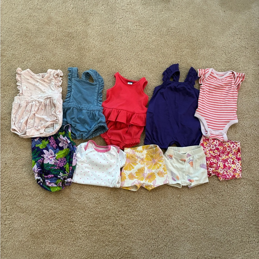 Baby girl clothing lot